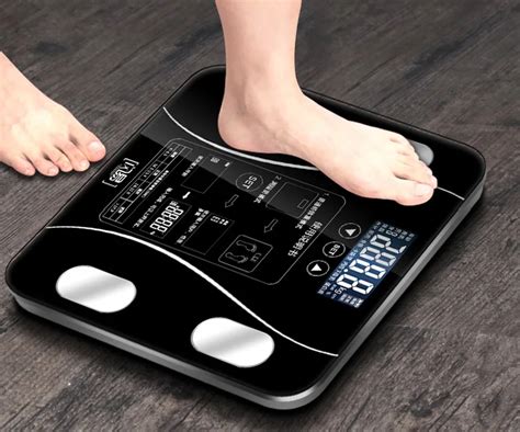 Bathroom Body Weight Scale Scales Glass Smart Household Electronic ...