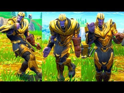 THANOS DANCE EMOTES!!! (HYPE) Fortnite Battle Royale - YouTube