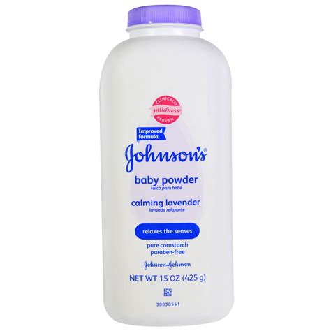 Johnson & Johnson, Baby Powder, Calming Lavender, 15 oz (425 g) - iHerb