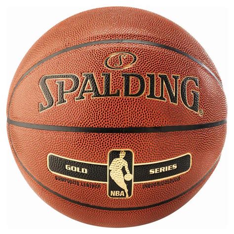 Spalding NBA Gold Indoor/Outdoor Basketball Ball Brown, Goalinn