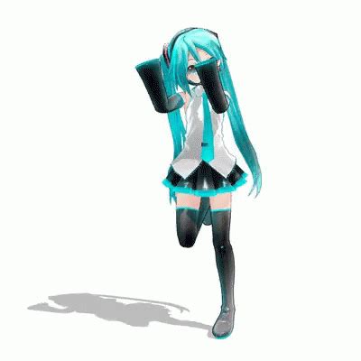 Hatsune Miku Cute GIF - HatsuneMiku Cute Dance - Discover & Share GIFs