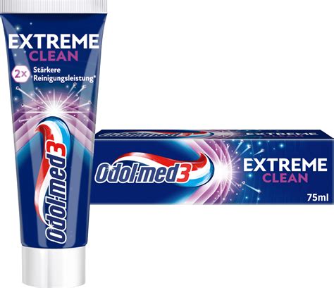 Odol med 3 Zahnpasta Extreme Clean, 75 ml dauerhaft günstig online kaufen | dm.de