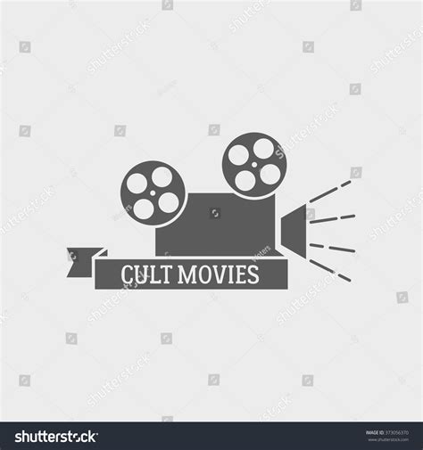 Movie Theater Vector Logo Badge Label Stock Vector (Royalty Free ...