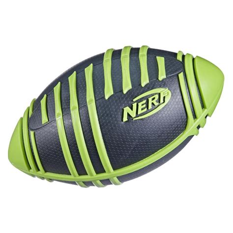 Nerf Weather Blitz Foam Football For All-Weather Play, Easy-To-Hold Grips, Great For Indoor and ...