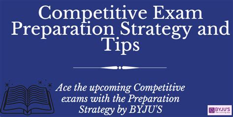 Preparation Strategy for Competitive Exams 2023 | Tips, Exam List & Strategy