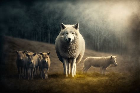 A wolf in sheep's clothing : r/midjourney