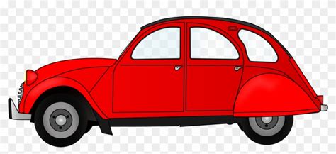 2cv Red Car Png Image - Red Car Clipart - Free Transparent PNG Clipart Images Download