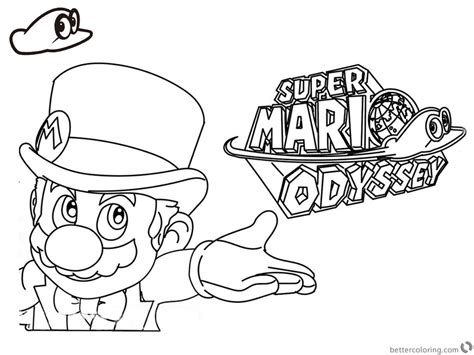 8 Unique De Coloriage Super Mario Odyssey Photos Coloriage Coloriage ...