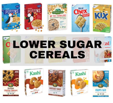 The Ultimate List of Healthy Lower Sugar Cereals For Kids