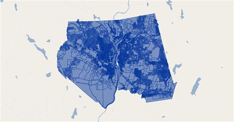 Naugatuck, Connecticut Parcels | GIS Map Data | New Haven County ...