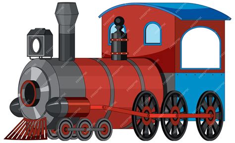 Steam Engine Side View Clipart Images