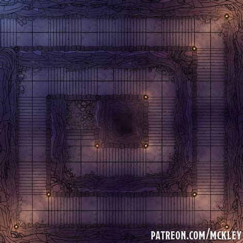 The Endless Stair [15x15] | Dungeon maps, Dnd world map, Dungeons and dragons