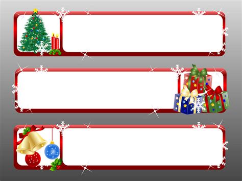 Christmas Vector Banners Vector Art & Graphics | freevector.com