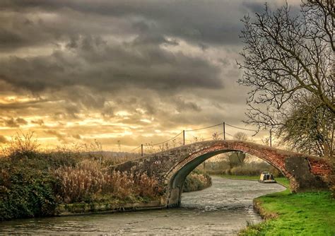 Oxford Canal, Stunning Sky, Canal Photo Print, Narrowboat Gift, Canal ...