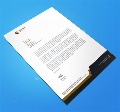 Modern Letterhead Template