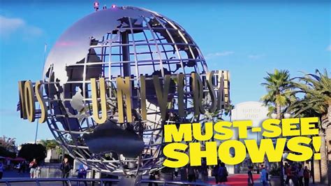 Top Three Shows to See at Universal Studios Hollywood | Thrillnetwork