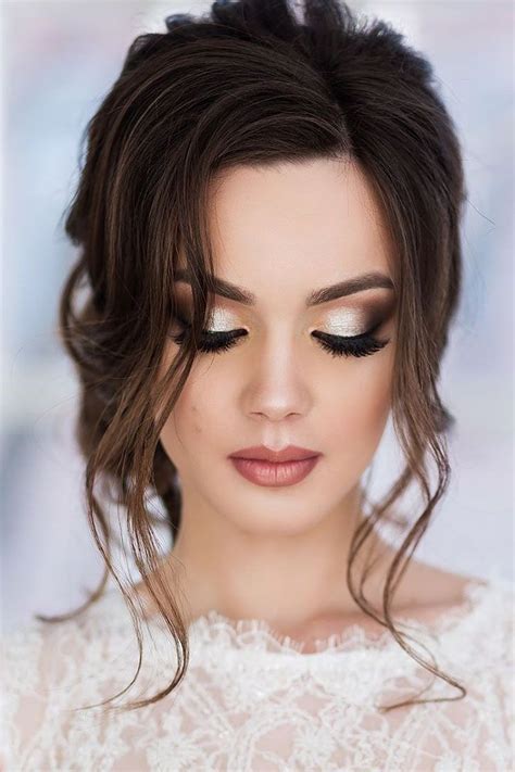 Stylish Wedding Hair And Makeup Ideas See more: #weddings | Gorgeous ...