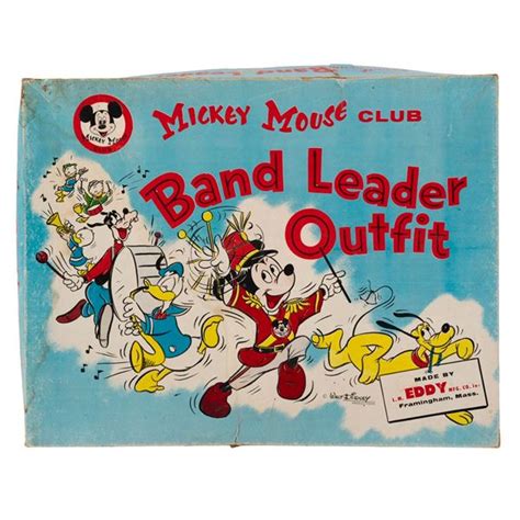 A Mickey Mouse Club Marching Band Leader Outfit.