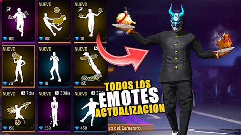 Descubre Todos Los Emocionantes Emotes De Free Fire Y ¡diviértete Al Máximo En El Juego!