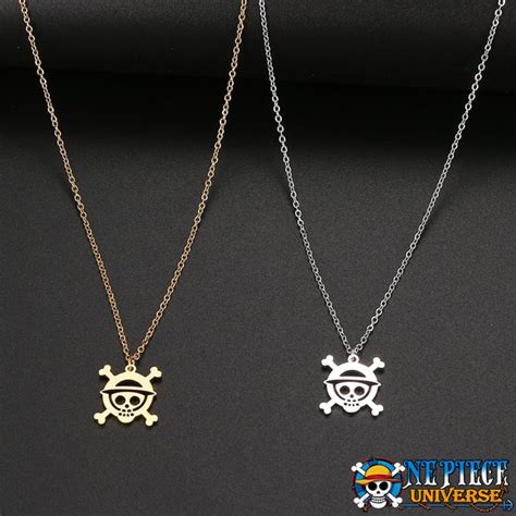 Pirates One Piece Necklace Anime Stainless Steel | One Piece Universe