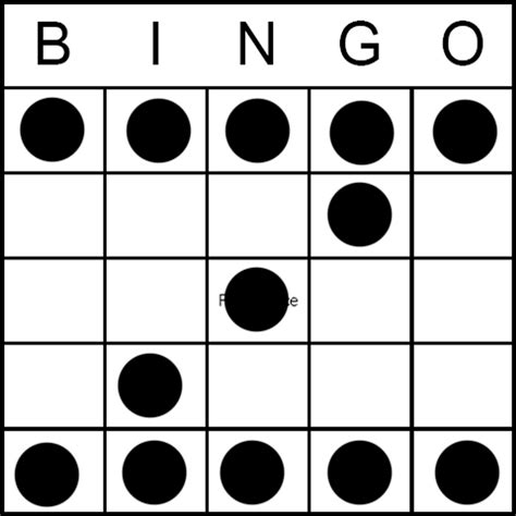 Bingo Game Patterns - Page 1 - Jackpot Bingo Supplies