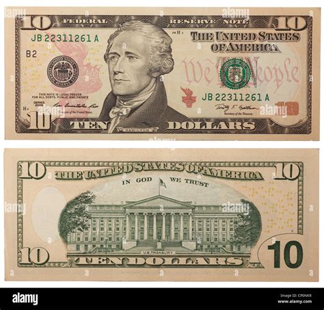 Back And Front Dollar Bill High Resolution Stock Photography and Images - Alamy