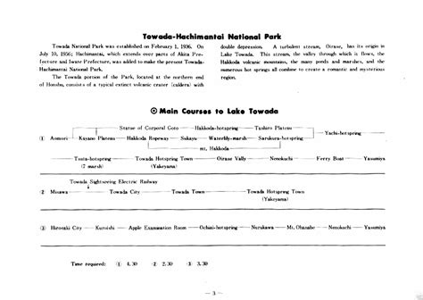 NSGA Misawa, Japan - Lake Towada booklet - from Bob D'Imperio