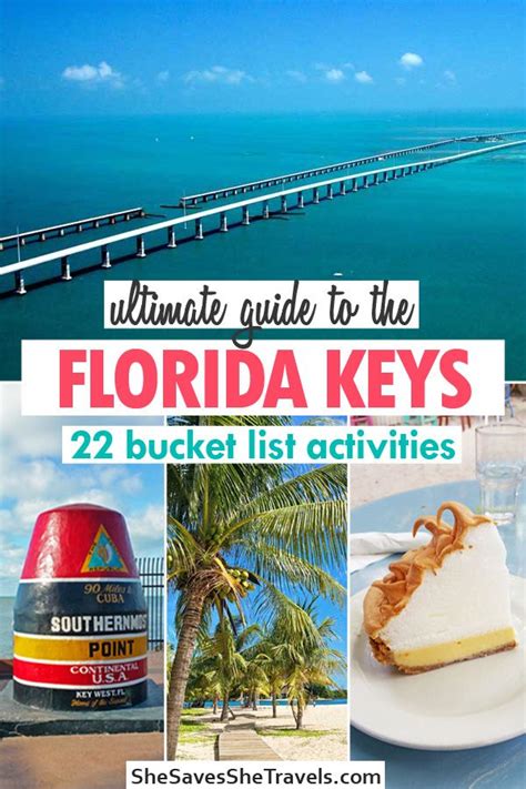 the ultimate guide to the florida keys and 22 bucket list activities