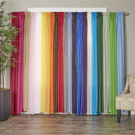 Wayfair Basics Wayfair Basics Polyester Curtain Panels & Reviews | Wayfair