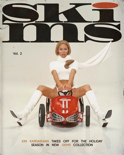 Kim Kardashian Channels ‘60s Après-Ski For Skims’ New Holiday Campaign ...