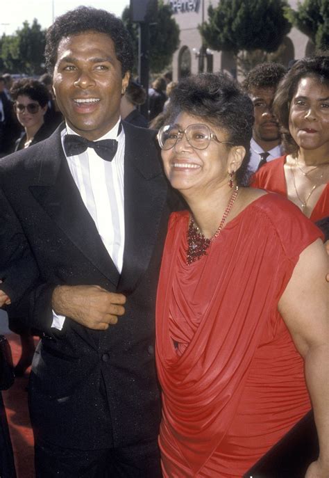 Philip Michael Thomas w/ his mom | Black hollywood, Black celebrities, African american family