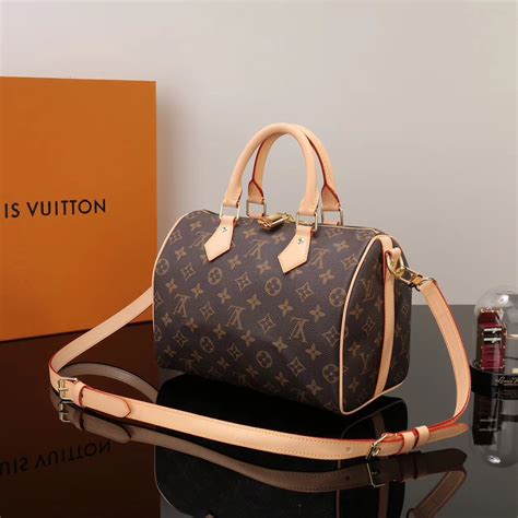 LV Louis Vuitton Speedy 25 Monogram bags M41113 Handbags Brown [LV1144 ...