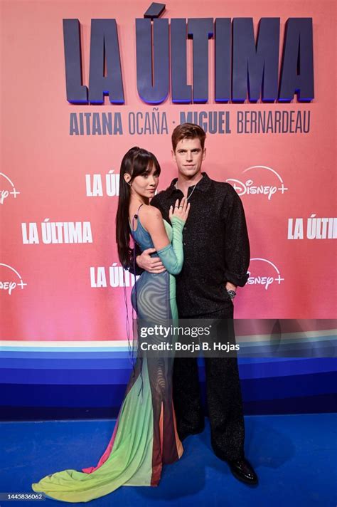 Aitana and Miguel Bernardeau attends "La Ultima" premiere at Callao ...