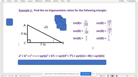 Six Trigonometric Functions - YouTube