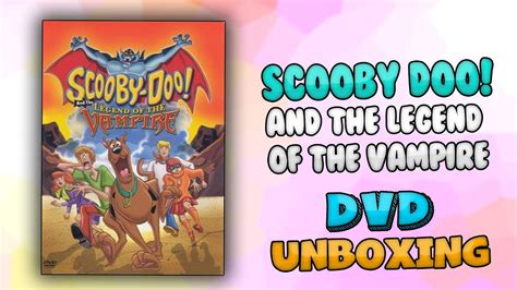 Scooby Doo! and the Legend of the Vampire DVD | UNBOXING - YouTube