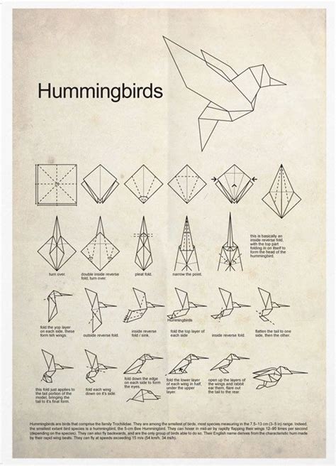 How to Make an Origami Hummingbird: A Step-by-Step Guide – easy origami ...