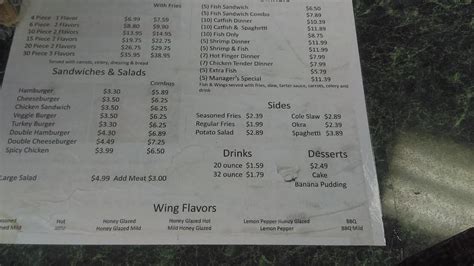 Menu at Memphis Best Wings BBQ, Memphis, Riverdale Rd