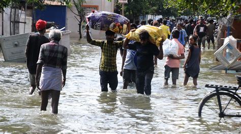 Central Government to Assess the Flood Situation in Tamil Nadu | The ...