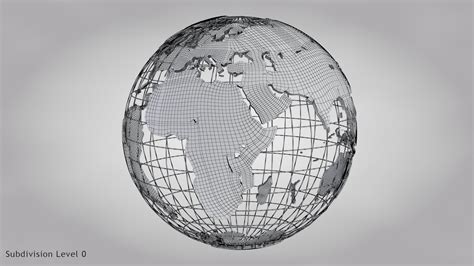 3D model earth globe v2 - TurboSquid 1584971