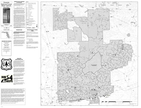 Osceola National Forest Map - Living Room Design 2020