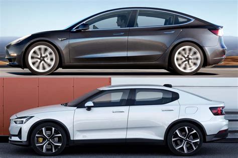 Tesla Model 3 vs. Polestar 2: How the two electric cars compare