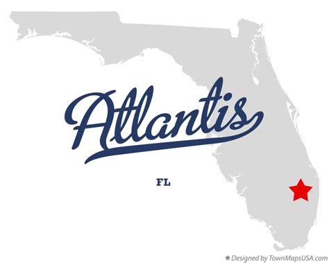 Map of Atlantis, FL, Florida