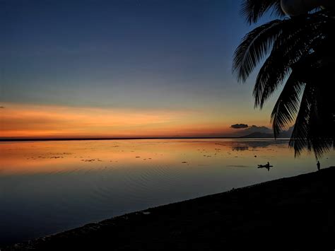 Sunset from Tahiti : r/Tahiti