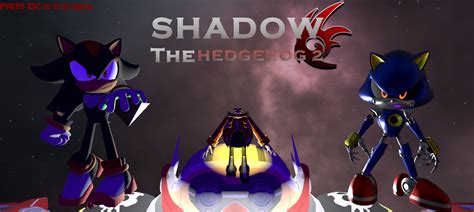 The new title screen for Shadow The Hedgehog 2. - Shadow The Hedgehog 2 ...