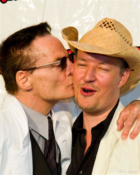 Dieter Laser gives Tom Six a quick kiss on the red carpet - a photo on Flickriver