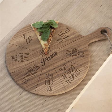 Personalised Fun Kids Pizza Wooden Board By Sassy Bloom As seen on TV | notonthehighstreet.com