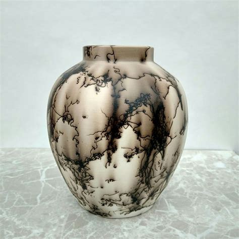 Horse Hair Pottery - Madstone Raku