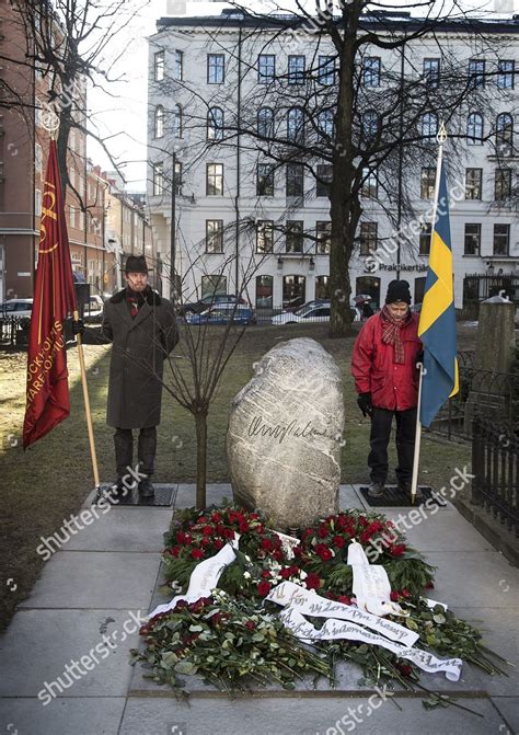 Grave Olof Palme Adolf Fredriks Church Editorial Stock Photo - Stock Image | Shutterstock