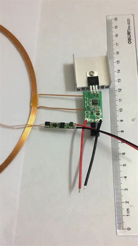 Taidacent Coil Inductive Charging Circuit Induction Charger Module 9v ...