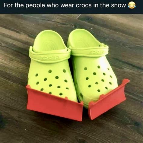 Crocs for the Snow in 2022 | Crocs, Snow plow, Sandals